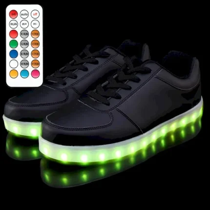 Boys Girls' Sneakers School Shoes Satin Portable School Shoes Big Kids(7years +) Little Kids(4-7ys) Indoor Outdoor Indoor Outdoor Play Magic Tape Blac - Image 5