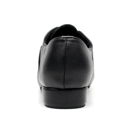 Flexible Black Faux Leather Jazz Dance Shoes for Men - Soft Sole, Lightweight, and Comfortable Performance Footwear 2025 - Image 5