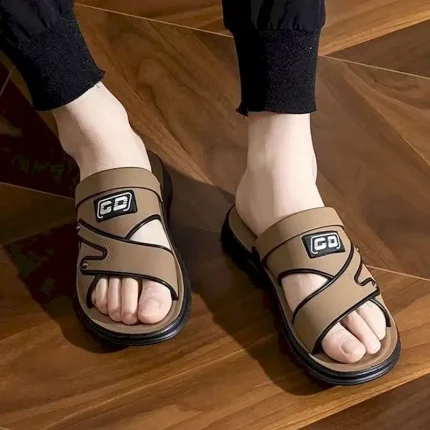 Men's Casual Open-Toe Sandals - Comfortable Adjustable Straps with Non-Slip Sole for Summer Beach and Outdoor Wear 2025 - Image 6