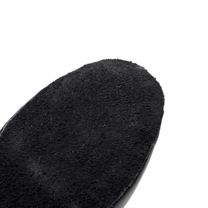 Flexible Black Faux Leather Jazz Dance Shoes for Men - Soft Sole, Lightweight, and Comfortable Performance Footwear 2025 - Image 4